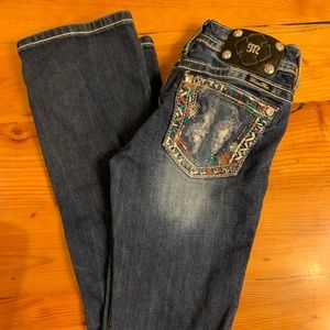 Miss Me Jeans Signature Boot Embellished Jeans